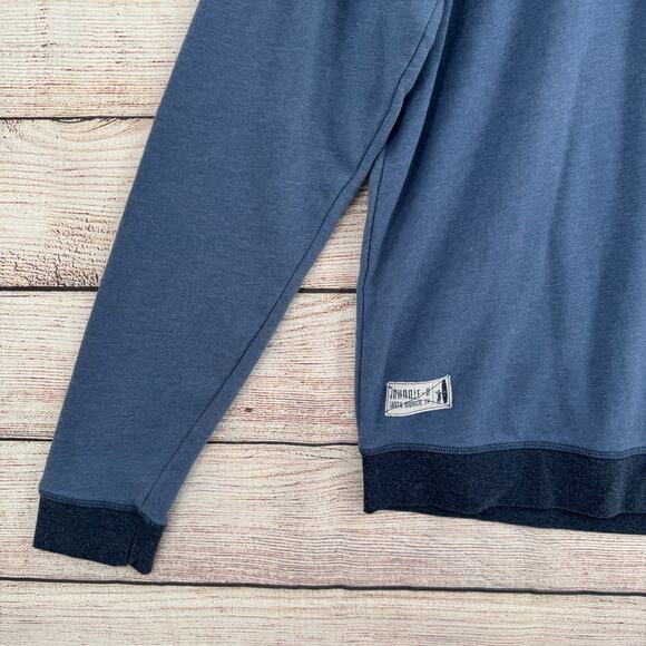 Johnnie-O Crewneck Sweatshirt Mens Medium Blue Riviera CC Coral Gables - Picture 15 of 15